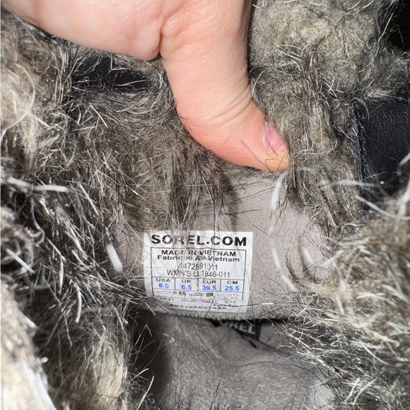 Sorel Tofino Women's Quilted Black Winter Boots - Picture 10 of 11